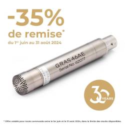promo sur kit microphone Champ Libre 46AE pour 30 ans GRAS
