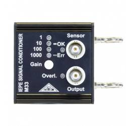 Alimentation Gain Monovoie Module Conditionnement Signal Capteurs IEPE Piézoélectriques M33 MMF