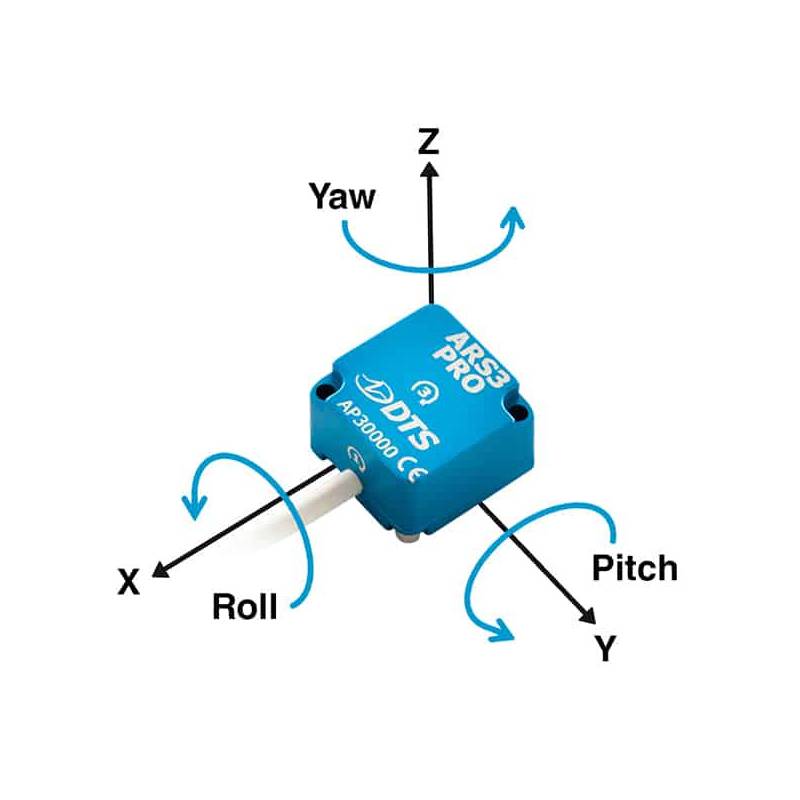 Capteur de Vitesse Angulaire Triaxial ARS3 PRO TRIAX-1500 DTS
