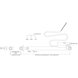 Potentiomètre Linéaire Compacte PS-C11.5