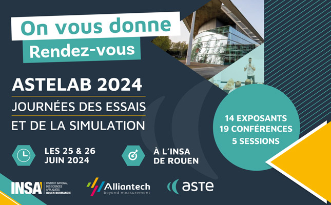 participation Alliantech ASTElab 2024 Journées Essais Simulation