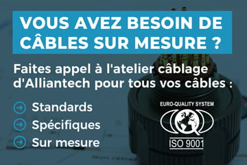 fabrication cable sur mesure acoustique vibration alliantech